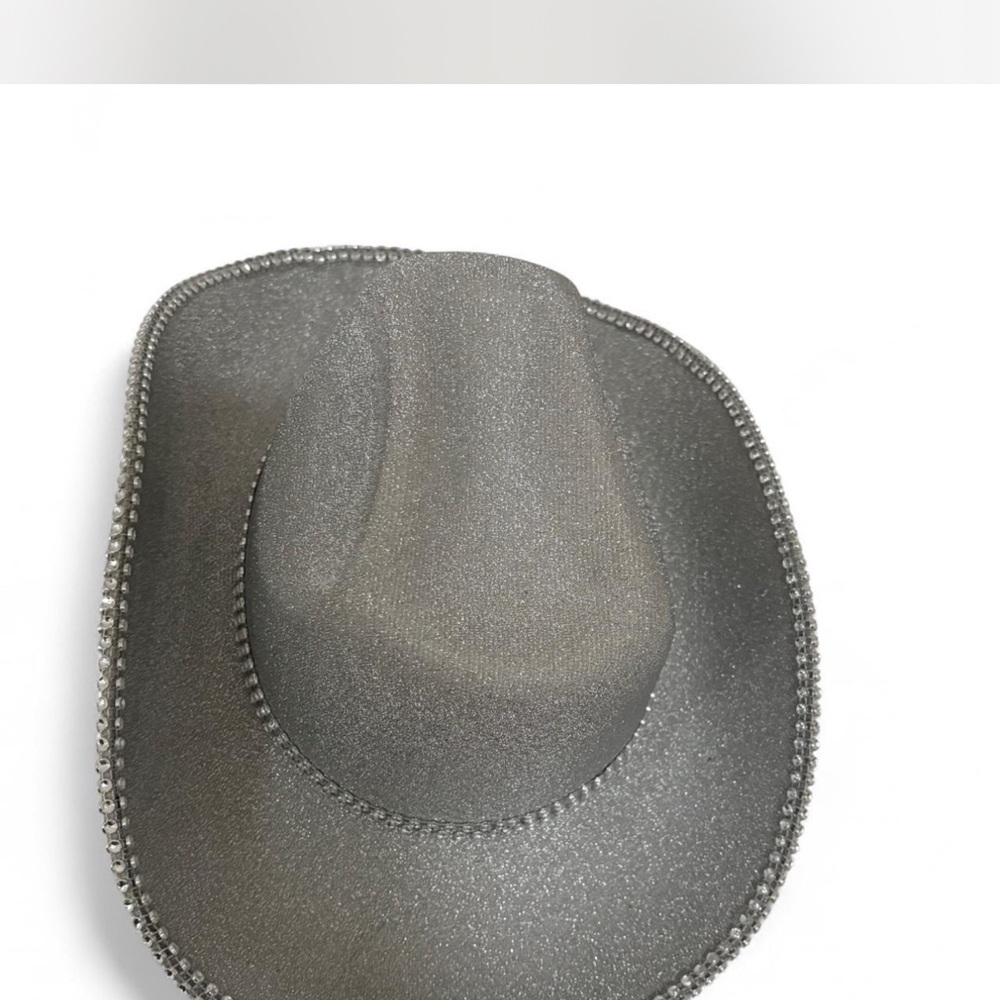Sparkling Gray Cowboy Hat